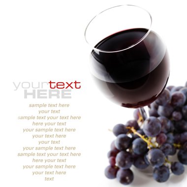 Red wine clipart