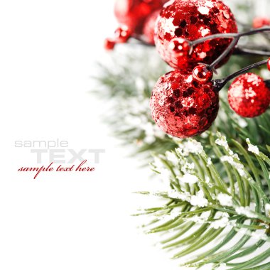 Bright christmas composition clipart