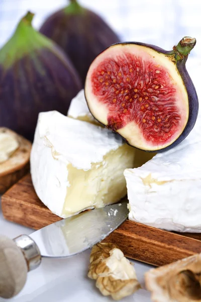 stock image Cheese and figs