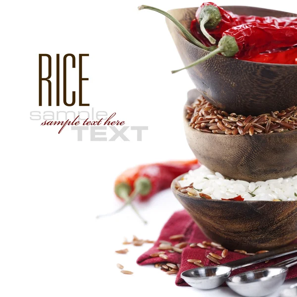 Odmiany ryżu — Zdjęcie stockowe