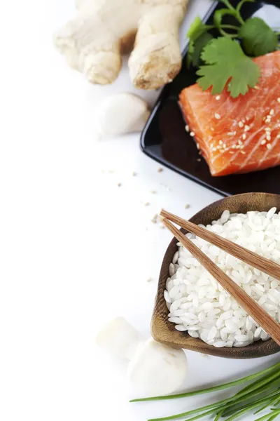 Ingredientes asiáticos tradicionales — Foto de Stock