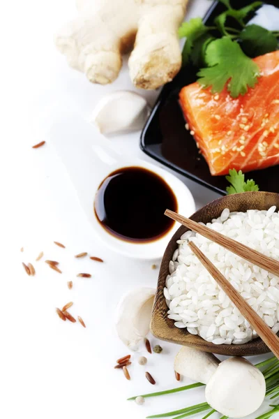 Traditionele Aziatische ingrediënten — Stockfoto