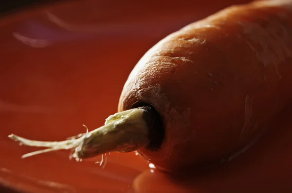 Зимняя морковь — стоковое фото