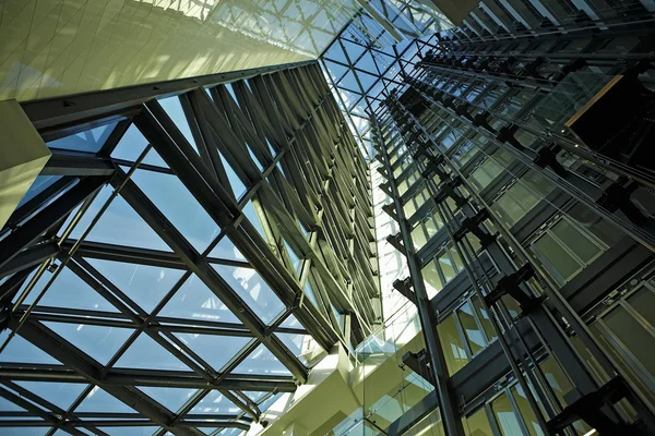 Современная архитектурная структура в стиле бизнеса — стоковое фото