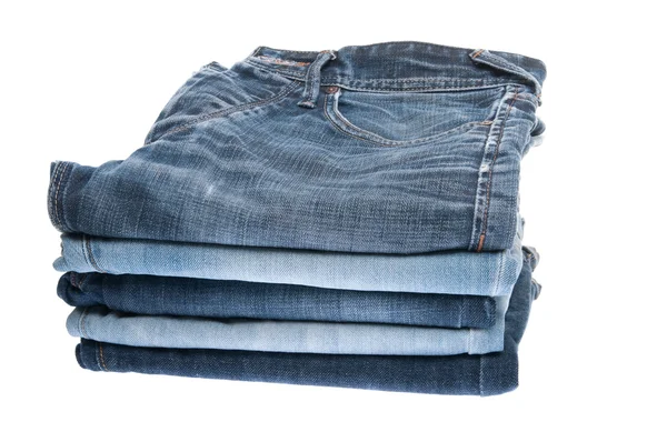 Pila de jeans —  Fotos de Stock