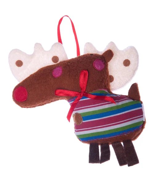 圣诞驯鹿装饰 — 图库照片