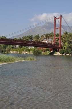 güzel puerto banus köprü (golden gate Köprüsü san francisco hatırlatan), İspanya