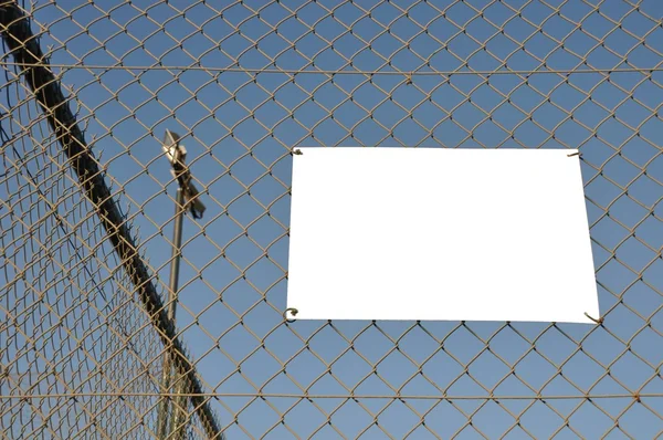 Venkovní transparent — Stock fotografie