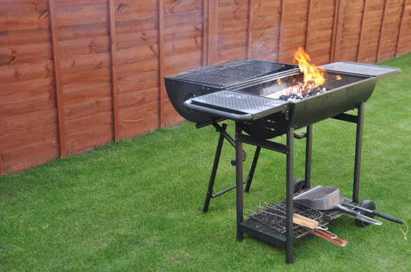 Outdoor barbecue grill — Stock Photo, Image