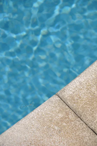 Lado da piscina — Fotografia de Stock