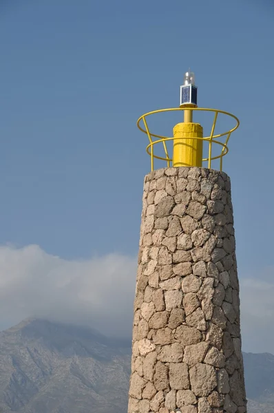 Puerto Banus lighthouse — Stock Photo, Image