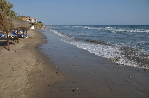 Güzel Bir Plaj Costa Del Sol Marbella Spanya — Stok fotoğraf