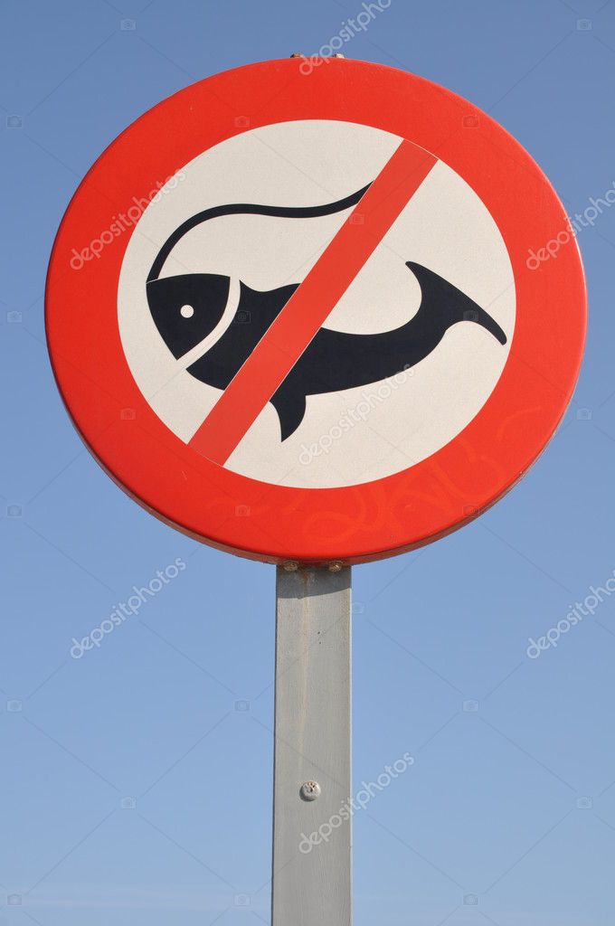 fishing allowed sign