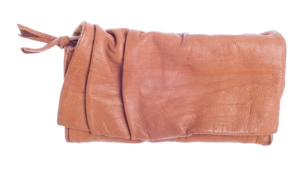 Leather clutch — Stock Photo, Image