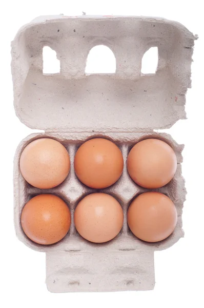 カートンの卵 — ストック写真