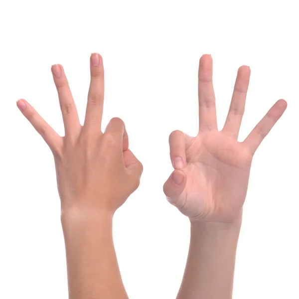Semn de mână OK — Fotografie, imagine de stoc