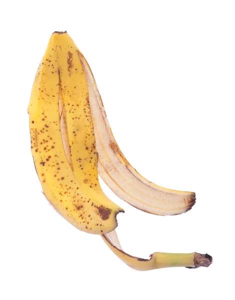 Banánová slupka — Stock fotografie