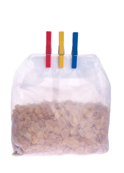 Bolsa de copos de maíz — Foto de Stock