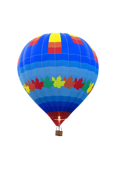 Balão de ar quente vazio isolado — Fotografia de Stock