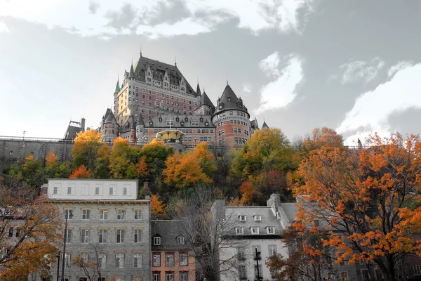 Pałac w Quebec, canada — Zdjęcie stockowe