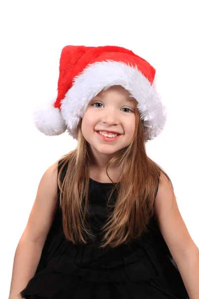Hezká holčička vánoční — Stock fotografie