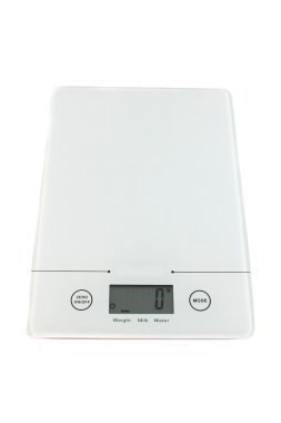 Empty kitchen scale clipart