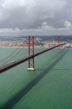 Lisbon bridge clipart