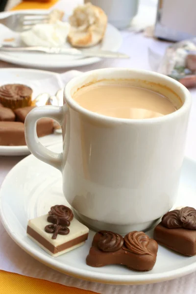 Coffee and truffles 3 — Stock Photo, Image