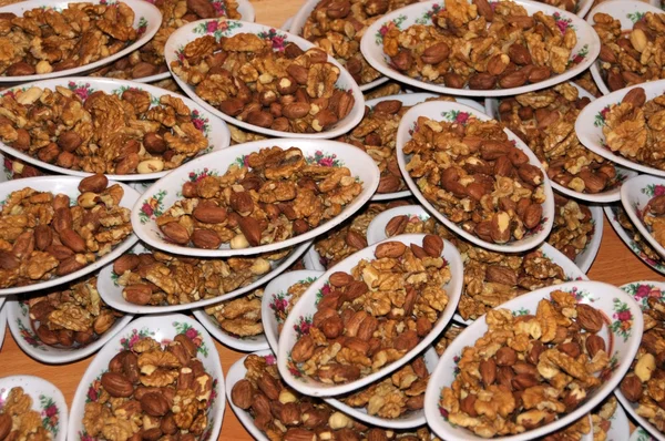 Ореховая еда — стоковое фото
