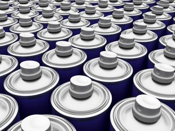 Spray Cans — Stock Photo, Image