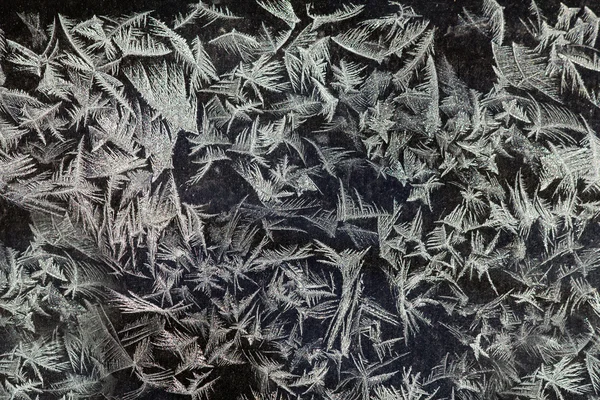 Snowflakes glass — Stock Photo, Image