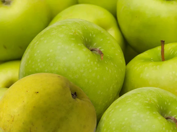 Owoce Jabłka Zielone — Zdjęcie stockowe