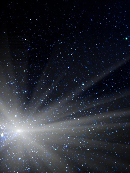 Космическая Звезда Неба — стоковое фото