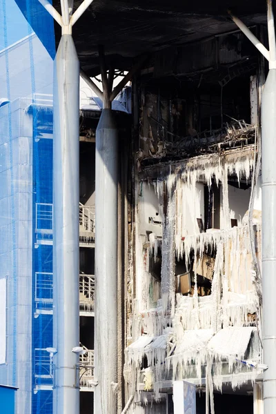 House Burnt Disaster — Stock Photo, Image