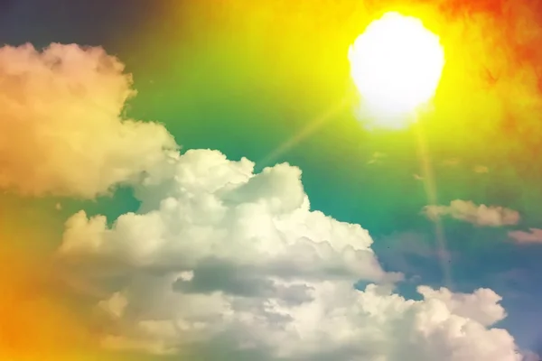 Солнечные Облака — стоковое фото