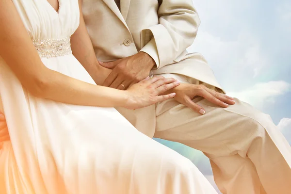 Groom Bride Love — Stock Photo, Image