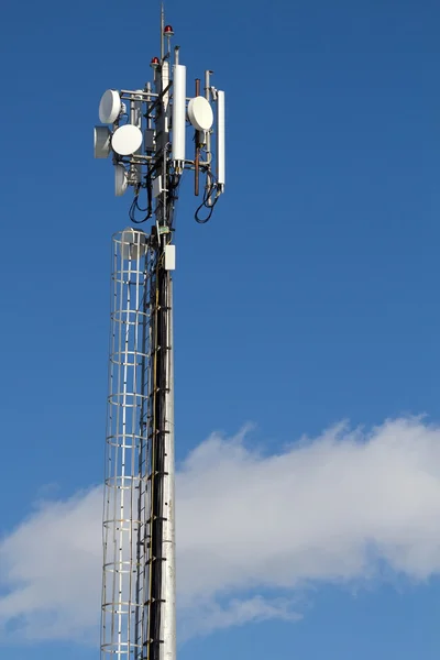 Luchtfoto apparatuur mast ladder — Stockfoto