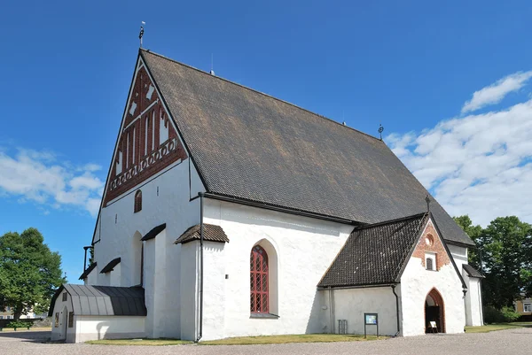 Borgå, finland. St. Jungfru Marias domkyrka — Stockfoto