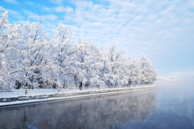 Imatra su deposu. Finlandiya