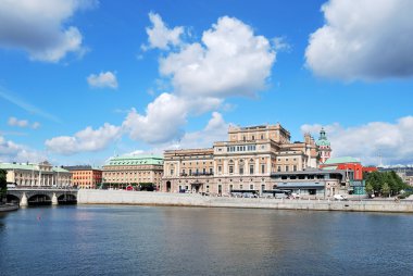 Stockholm, Royal Opera House clipart