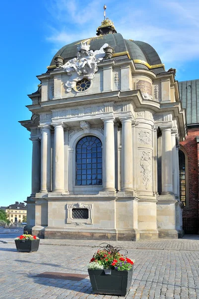 Estocolmo Suecia Una Parte Muy Hermosa Famosa Iglesia Los Caballeros — Foto de Stock