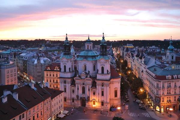 Praag. St.Nicholas — Stockfoto