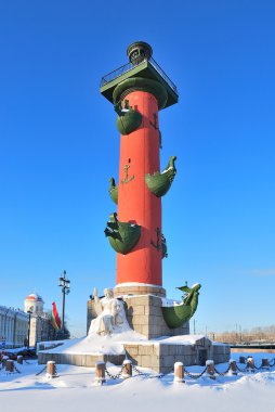 St. petersburg. rostral sütun