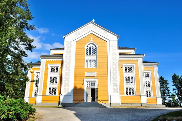 Este de Finlandia. Iglesia en Kerimaki —  Fotos de Stock