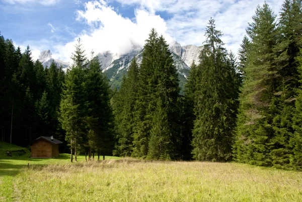 Landschap van de Dolomieten, Italië — Stockfoto