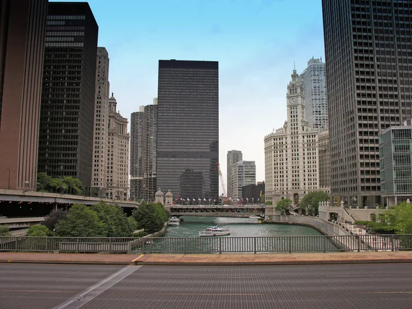 Вид на Чикаго — стоковое фото