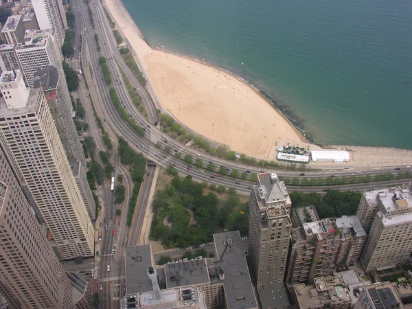 Vista de Chicago — Fotografia de Stock