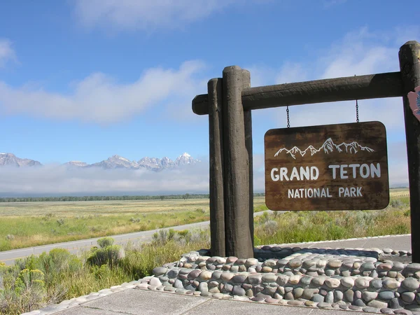 怀俄明州Grand Teton国家公园 — 图库照片