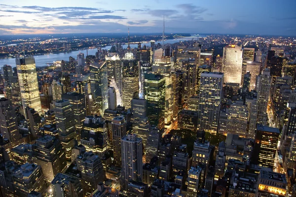 Небоскрёбы Нью-Йорка Лицензионные Стоковые Фото