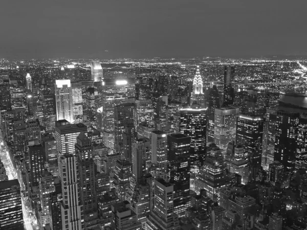 ニューヨーク市の夜景 — ストック写真